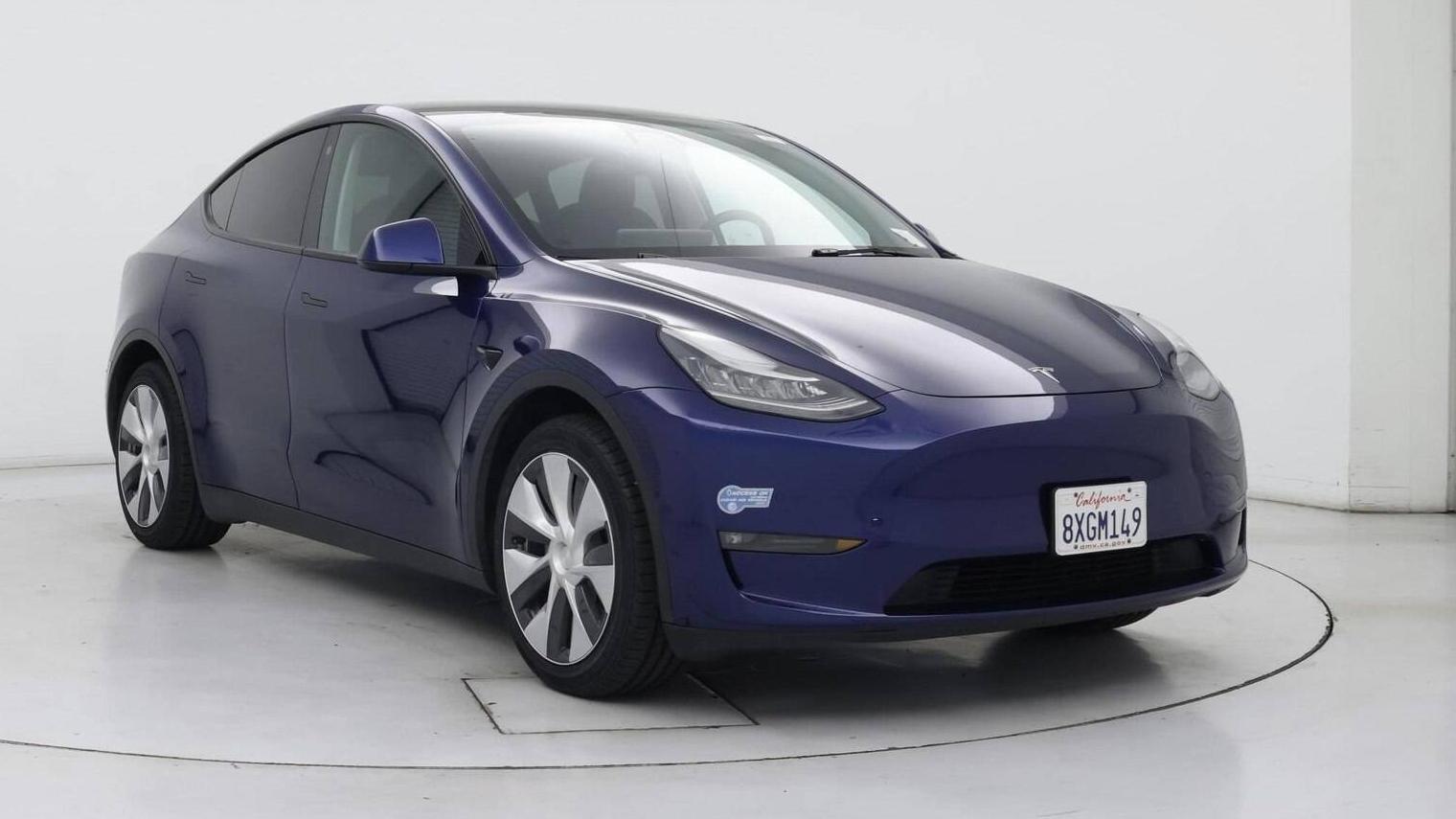TESLA MODEL Y 2021 5YJYGAEEXMF219001 image